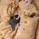 Комплект постельного белья Moon&Star Микросатин Premium Caramel Meadow Полуторный 143х210 наволочки 4х70х70 (MS-820015909) - изображение 4