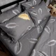 Комплект постельного белья Moon&Star Микросатин Premium Soft Gold двуспальный 175х210 наволочки 2х50х70 (MS-820016316) - изображение 6
