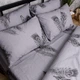 Комплект постельного белья Moon&Star Бязь Gold Люкс Soft Feather Полуторный 143х210 наволочки 2х50х70 (MS-820015206) - изображение 6
