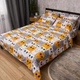 Комплект постельного белья Moon&Star Бязь Gold Люкс Kitty Dreams Полуторный 143х210 наволочки 2х40х60 (MS-820014225) - изображение 1