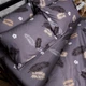 Комплект постельного белья Moon&Star Полисатин Premium Evening Feather Полуторный 143х210 наволочки 2х40х60 (MS-820016465) - изображение 7