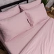 Комплект постільної білизни Moon&Star Satin Stripe Blush Satin євро 200х220 наволочки 2х50х70 (MS-820017056) - зображення 6