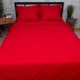 Комплект постельного белья Moon&Star Сатин Premium Red Velvet Евро 200х220 наволочки 2х50х70 (MS-820016776) - изображение 2