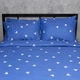 Комплект постельного белья Moon&Star Микросатин Premium Pure Indigo King Size 220x240 наволочки 2х40х60 (MS-820016170) - изображение 3