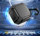 Чехол Primo Magnet Lock Rugged TPU для наушников Samsung Galaxy Buds 4 / Buds 4 Pro с карабином - Black - изображение 2