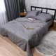 Комплект постільної білизни Moon&Star Satin Stripe Silver Stripe євро 200х220 наволочки 4х70х70 (MS-820017164) - зображення 5