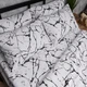 Комплект постельного белья Moon&Star Бязь Gold Люкс White Marble двуспальный 175х210 наволочки 2х50х70 (MS-820015651) - изображение 6