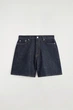 Шорти COS High-Rise Denim Shorts Жіночі Джинсові Темно-сині 25 (1222524005) - изображение 5