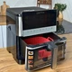 Аерофритюрниця Zepline ZP-00345 на 13 л 2 тени 2200 Вт без масла з 20 програмами приготування та цифровим керуванням - изображение 3
