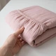 Простыня на резинке Ніжно рожевий , муслин 160*230 - изображение 4