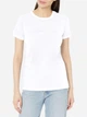 Футболка хлопковая длинная женская Armani Exchange 917216281 XS Белая (1159909134) - изображение 3