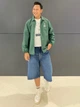 Ветровка мужская Uniqlo 42404730 M Зеленая (1159920757) - изображение 7