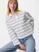 Поло женское Uniqlo 476921315 S Белый/Голубой (1159863058) - изображение 1