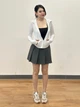 Ветровка с капюшоном женская Uniqlo 691040343 L Белая (1159865417) - изображение 2