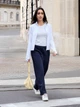 Ветровка с капюшоном женская Uniqlo 691040343 L Белая (1159865417) - изображение 8