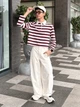 Поло женское Uniqlo 816037658 S Коричневый/Розовый (1159863067) - изображение 13