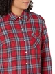 Рубашка женская Tommy Hilfiger 253528451 XS Красная (1159865521) - изображение 3