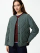 Куртка демисезонная женская Uniqlo 944692691 M Зеленая (1159865522) - изображение 3