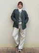 Куртка демисезонная женская Uniqlo 944692691 M Зеленая (1159865522) - изображение 7