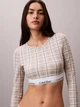 Топ женский Calvin Klein 175663584 XS Бежевый (1159865543) - изображение 7