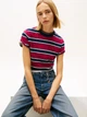 Футболка хлопковая женская Tommy Hilfiger 218563525 M Розовый/Синий (1159865586) - изображение 5