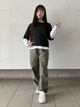 Футболка хлопковая оверсайз женская Uniqlo 20827268 XS Черная (1159874175) - изображение 10
