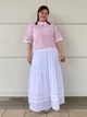 Футболка хлопковая женская Uniqlo 740213615 XS Белая (1159878593) - изображение 12