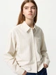 Рубашка женская Uniqlo 233245740 XL Бежевая (1159923002) - изображение 1