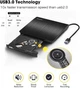 Внешний USB 3.0 DVD-RW/CD-RW привод ECD819-SU3 – портативный оптический дисковод - изображение 7