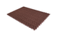 Грязезащитный придверный коврик ПромПласт Виктория 90×60х3 см Коричневый - изображение 1