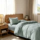 Комплект постельного белья Lovely Svi Евро 200х220 см Checkered Green Вареный хлопок (69000050) - изображение 3
