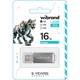 USB флеш-накопитель Wibrand Cougar 16GB USB-A 2.0 Silver (WI2.0/CU16P1S) [170511] - изображение 2