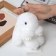 Меховой брелок Кролик Fendi из натурального меха зайка подвеска для сумки и ключей - изображение 3