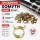 Набор пружинных хомутов для шлангов 50 шт 5-9 мм стальные зажимы для топливных, воздушных и водяных шлангов (139924502) - изображение 1