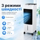 Мобильный охладитель воздуха Germatic DH23-01A 120 Вт напольный климатический комплекс 5,5 л с пультом - изображение 3