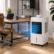 Напольный мобильный кондиционер Daikens 8л Климатизатор для дома 3800w Переносной охладитель-увлажнитель с пультом ДУ белый - изображение 6