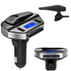 FM трансмиттер Bluetooth с USB и Hands Free для автомобиля черный LS-618 - изображение 1