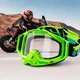 Мото очки 100% C43 Green для кроссового шлема ветрозащитные солнцезащитные - изображение 5
