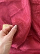 Ткань шторная двутороняя Жаккард Красная отрез 1,4×3м - изображение 2