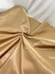 Тафта двусторонняя бежевая с розовым отливом - изображение 5