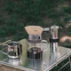 Набор YOSHIKAWA Outdoor чашек для кофе японский, коричневый, 400мл, с фильтром и ложкой - изображение 6