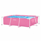 Каркасний басейн Intex Small Frame 220×150×60 см прямокутний рожевий на 1662 л, збірний дитячий басейн з тришаровою ПВХ-чашею - зображення 6