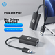 Мережевий адаптер HP DHC-CT101C / USB 3.0 / Gigabit Ethernet / Black - зображення 7