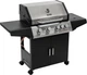 Gazowy grill Proline 4+1 Czarny 40212 (5903755402127) - obraz 1