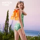 Ласты WATERTIME для взрослых короткие силиконовые, для плавания, оранжевые, размер 35 - изображение 8