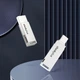 Металевий USB-флеш-накопичувач ThinkPlus Lenovo 50 ГБ, подвійний інтерфейс USB 3.2 та Type-C, велика ємність, сумісний із телефонами та комп'ютерами, USB-накопичувач для бізнесу та офісу, серія MU90 - зображення 4