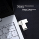 Металевий USB-флеш-накопичувач ThinkPlus Lenovo 50 ГБ, подвійний інтерфейс USB 3.2 та Type-C, велика ємність, сумісний із телефонами та комп'ютерами, USB-накопичувач для бізнесу та офісу, серія MU90 - зображення 5