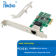 Сетевая карта PERCKO Gigabit Ethernet PCI-E X1 на базе чипа Intel I210, однопортовая, для настольных компьютеров, проводная, серверная, четырехпортовая I210T4, Linux. - изображение 4