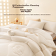Оригінальна імпортна ковдра JD зі 100% вовни для гуртожитку Deep Sleep Pro Winter Thick Duvet A-Class Winter 2,2x2,4 м, приблизно 7,6 джи - зображення 6