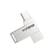 Металевий USB-флеш-накопичувач ThinkPlus Lenovo 50 ГБ, подвійний інтерфейс USB 3.2 та Type-C, велика ємність, сумісний із телефонами та комп'ютерами, USB-накопичувач для бізнесу та офісу, серія MU90 - зображення 9
